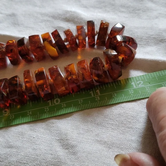 Vintage Handcrafted Natural Baltic Amber Necklace